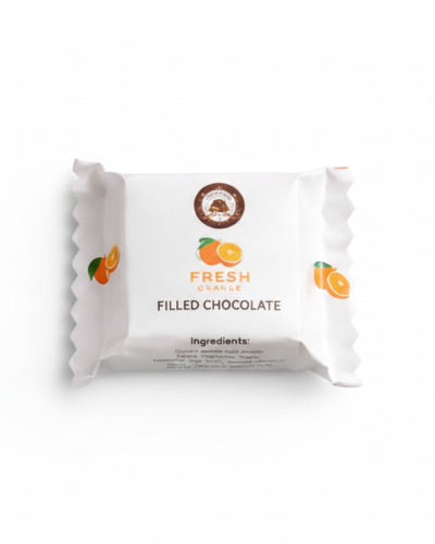 Orange filled chocolate